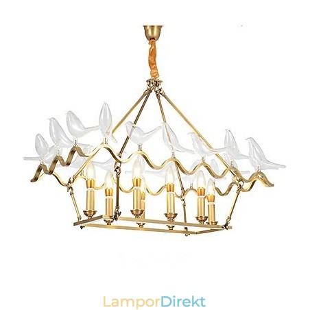 Modern Modern Mässingsfunktion För Designers Metallkrona