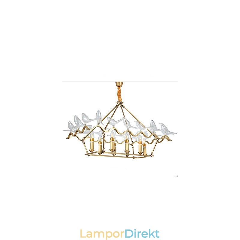 Modern Modern Mässingsfunktion För Designers Metallkrona