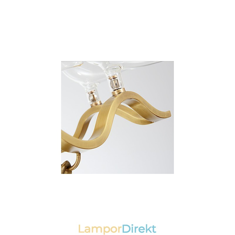 Modern Modern Mässingsfunktion För Designers Metallkrona