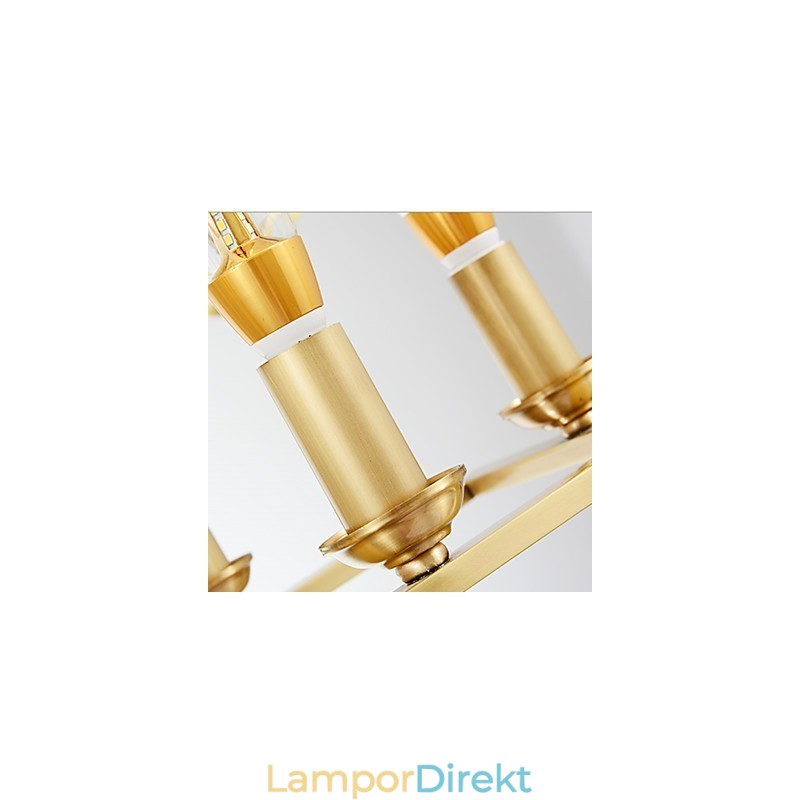 Modern Modern Mässingsfunktion För Designers Metallkrona