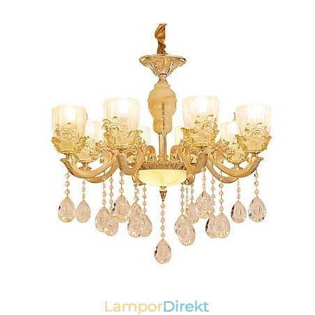 Europeisk Stil Atmosfär Zinklegering Crystal Hem Ljuskrona Europeisk Stil Atmosfär Zinklegering Crystal Hem Ljuskrona