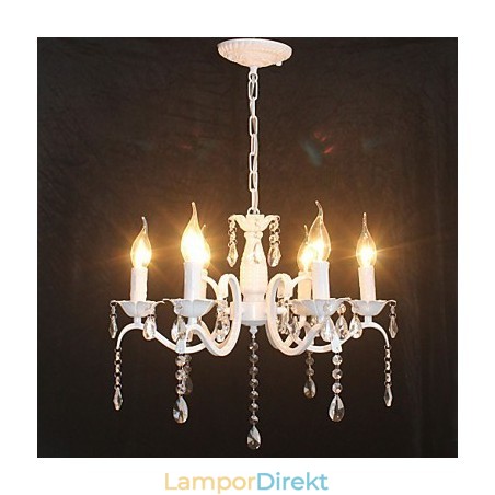 Ljuskrona Modern Crystal Mini Candle Style Järnlampa Lampor Ljuskrona Modern Crystal Mini Candle Style Järnlampa Lampor