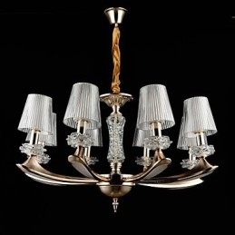 Modern Och Modern Traditionell Klassisk Zinklegeringsfunktion För Kristall I Mini-Stil Metall Taklampa