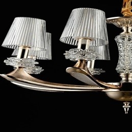Modern Och Modern Traditionell Klassisk Zinklegeringsfunktion För Kristall I Mini-Stil Metall Taklampa