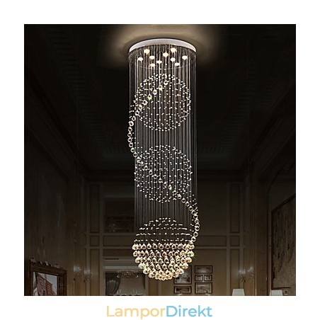 10 Ljus 2,5 Meter Längd Lång Droppe Regndroppe Teardrop Modern Kristallkrona Taklampa Inomhus Pendellampa 10 Ljus 2,5 Meter Längd Lång Droppe Regndroppe Teardrop Modern Kristallkrona Taklampa Inomhus Pendellampa