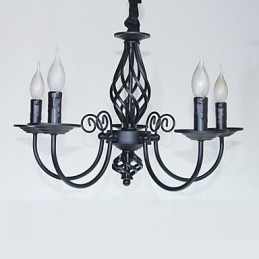 Modern Samtida Traditionell Klassisk Vintage Retro Andra Funktion För Metallkrona I Metall I Ministil Med Ljus