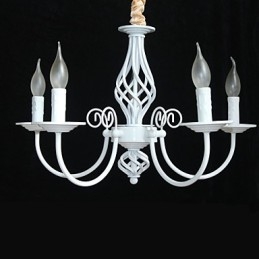 Modern Samtida Traditionell Klassisk Vintage Retro Andra Funktion För Metallkrona I Metall I Ministil Med Ljus