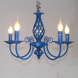Modern Samtida Traditionell Klassisk Vintage Retro Andra Funktion För Metallkrona I Metall I Ministil Med Ljus
