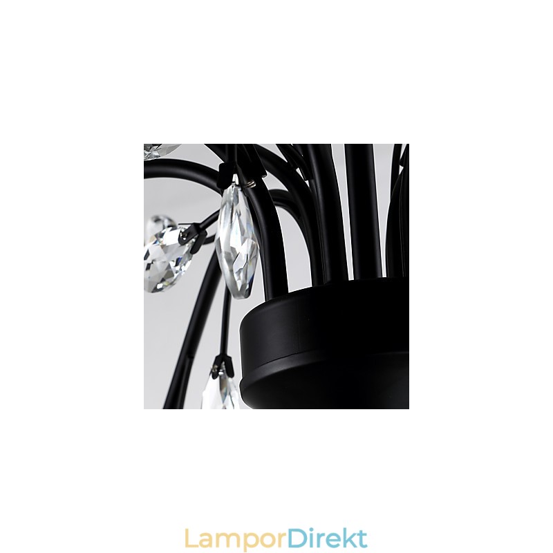 12 Ljus Kristallkrona Modern Samtida Traditionell Klassisk Vintage Retro Country Målning Funktion