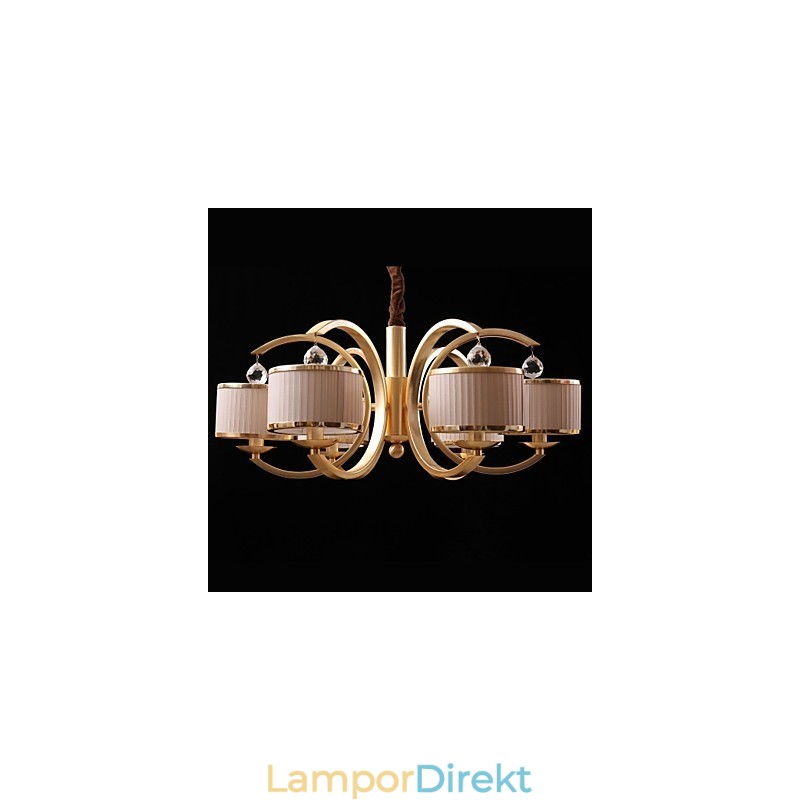 Modern Modern Brons Metall Ljuskrona