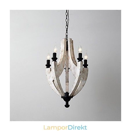 Vintage Målning Funktion Mini Stil Trä Bambu Ljuskrona Lampa Dekorera Hänglampa Vintage Målning Funktion Mini Stil Trä Bambu Ljuskrona Lampa Dekorera Hänglampa