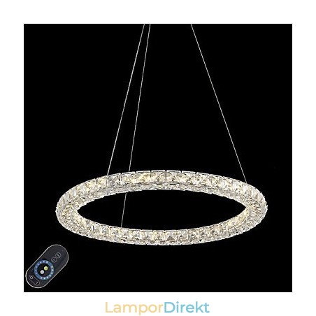 Modern Ring Kristall Tak Pendelljus Kristall Ljuskrona Ljus Inomhusbelysning Lampor Armaturer Dimbar Med Fjärrkontroll Modern Ring Kristall Tak Pendelljus Kristall Ljuskrona Ljus Inomhusbelysning Lampor Armaturer Dimbar Med Fjärrkontroll