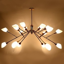 Nordic Simple Atmospheric Pastoral Chandelier Creative Lobby Chandelier Lamp