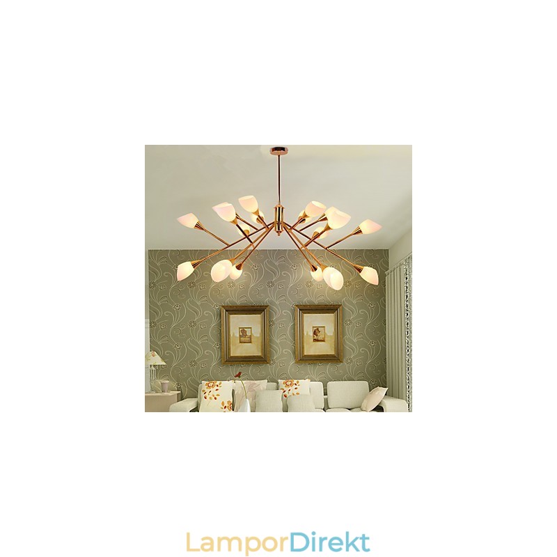 Nordic Simple Atmospheric Pastoral Chandelier Creative Lobby Chandelier Lamp