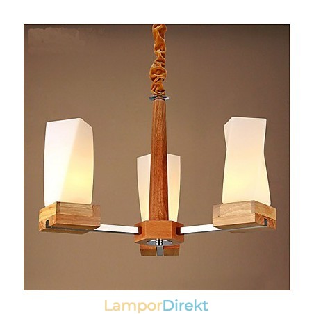 Simple Art Belysning Massivt Trä Creative Iiving Taklampa Simple Art Belysning Massivt Trä Creative Iiving Taklampa