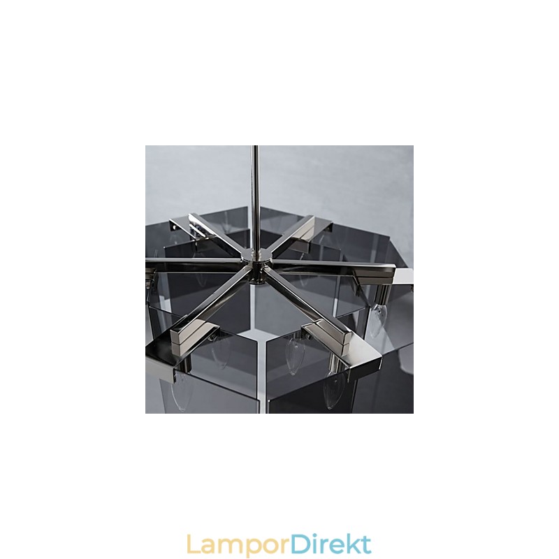 Rustik Lodge Målning Funktion För Designers Metall Inomhus 6 Lökar Ljuskrona