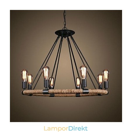 Traditionell Klassisk Rustik Lodge Vintage Retro Landmålning Metall Taklampa Traditionell Klassisk Rustik Lodge Vintage Retro Landmålning Metall Taklampa