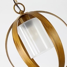 Loft Metall Amerikansk Industriell Stil Målning Färg Med Glas Europeisk Ljuskrona Lampa Inomhus Dekorera Pendellampa