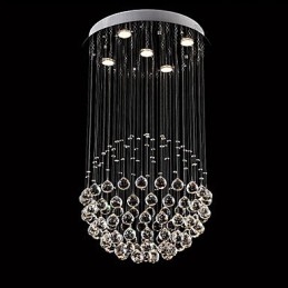 Modern Samtida Traditionell Klassisk Rustik Lodge Vintage Country Island Crystal Galvaniserad Metall Taklampa