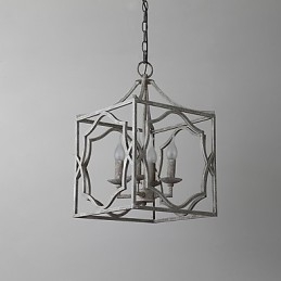Vintage Metall Amerikansk Industriell Loftmålning Färg Europeisk Ljuskrona Lampa Inomhus Dekorera Hängande Lampa