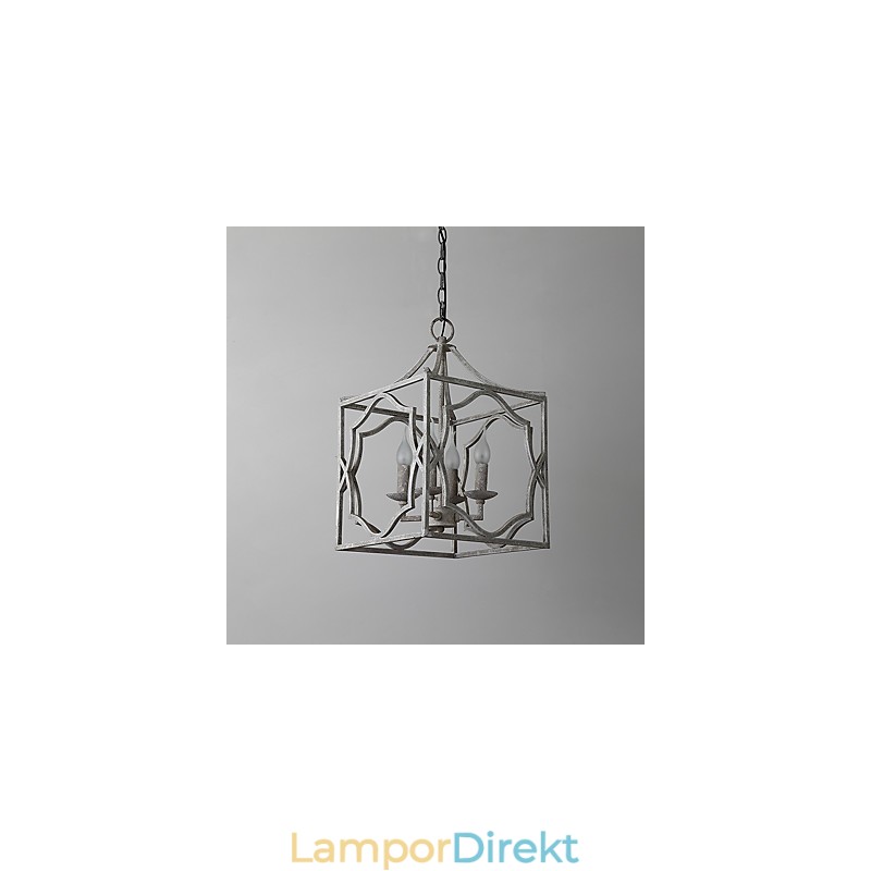 Vintage Metall Amerikansk Industriell Loftmålning Färg Europeisk Ljuskrona Lampa Inomhus Dekorera Hängande Lampa