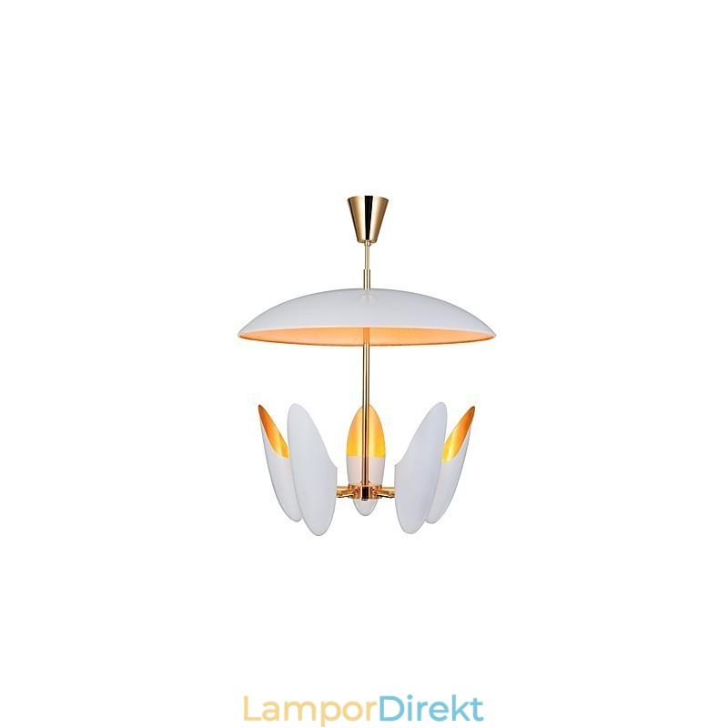 5 Ljus Ljuskrona Brief Art Modern Samtida Pendellampa