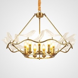 Modern Modern Mässingsfunktion För Designers Metallkrona