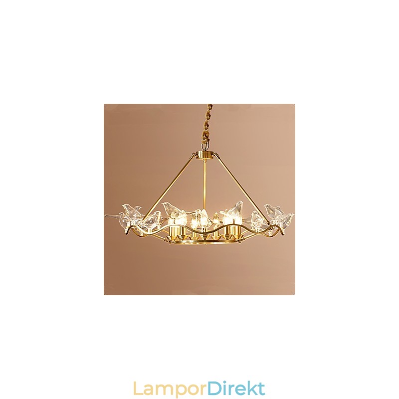 Modern Modern Mässingsfunktion För Designers Metallkrona