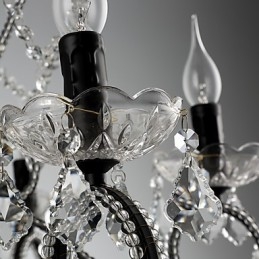 8 Ljus Kristallkrona Modern Samtida Traditionell Klassisk Rustik Lodge Vintage Retro