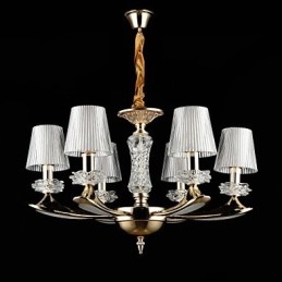 Modern Och Modern Traditionell Klassisk Zinklegeringsfunktion För Kristall I Mini-Stil Metall Taklampa