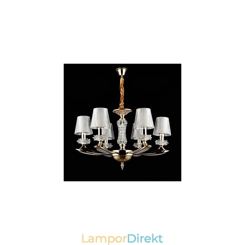 Modern Och Modern Traditionell Klassisk Zinklegeringsfunktion För Kristall I Mini-Stil Metall Taklampa