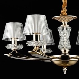 Modern Och Modern Traditionell Klassisk Zinklegeringsfunktion För Kristall I Mini-Stil Metall Taklampa