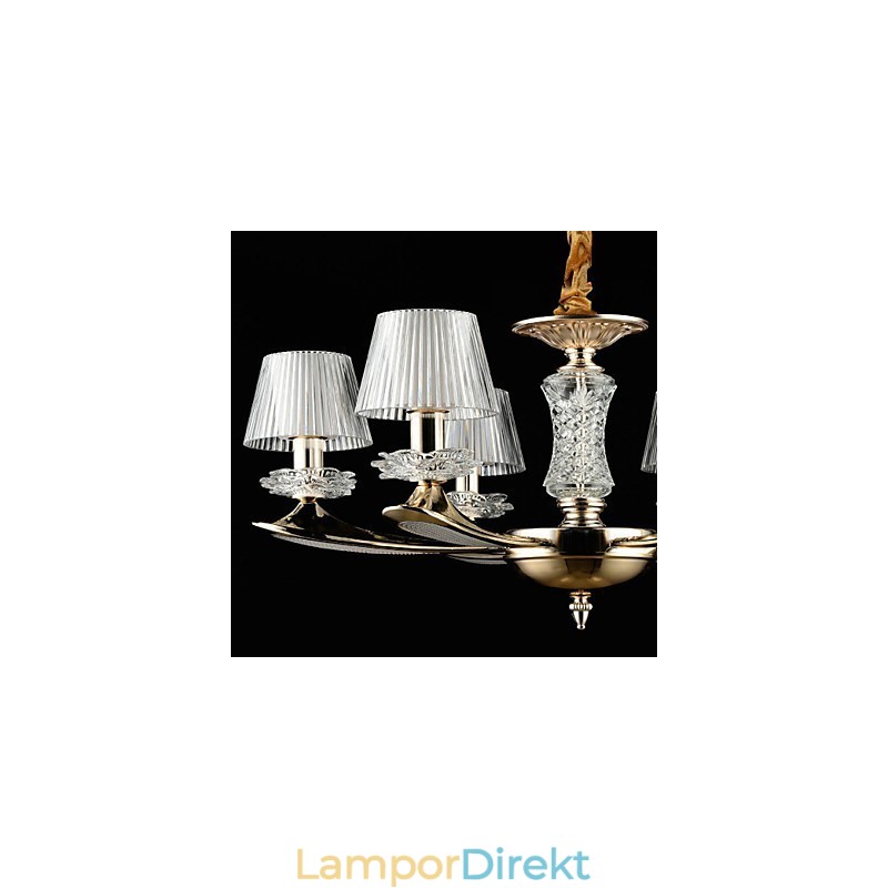Modern Och Modern Traditionell Klassisk Zinklegeringsfunktion För Kristall I Mini-Stil Metall Taklampa
