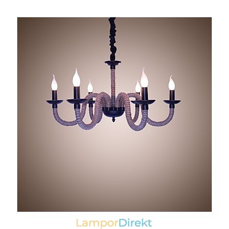 Loft Industriell Vind Vintage Järnlampor Butiker Ljuskrona Rep Ljuskrona Ljus Loft Industriell Vind Vintage Järnlampor Butiker Ljuskrona Rep Ljuskrona Ljus