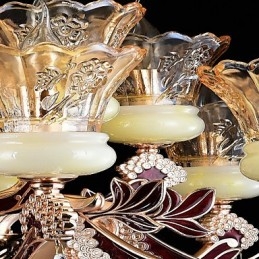 Pendelljus Zinklegering Funktion För Crystal Mini Style Metall Inomhus Butiker 15 Lampor