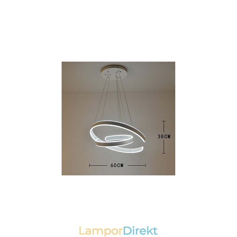 North Europe Enkel Creative Atmosphere Ljuskrona Lampa Matsalen Dekorera Belysningsarmatur