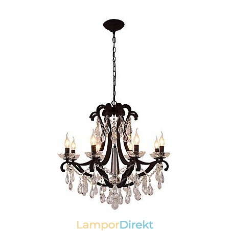 8 Ljus Kristallkrona Modern Samtida Traditionell Klassisk Rustik Lodge Vintage Retro Lantern Trumma Lantmålning 8 Ljus Kristallkrona Modern Samtida Traditionell Klassisk Rustik Lodge Vintage Retro Lantern Trumma Lantmålning