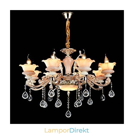 Modern Och Modern Traditionell Klassisk Zinklegeringsfunktion För Kristall I Mini-Stil Metall Taklampa Modern Och Modern Traditionell Klassisk Zinklegeringsfunktion För Kristall I Mini-Stil Metall Taklampa