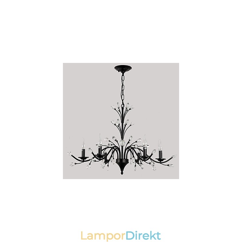 6 Ljus Kristallkrona Modern Samtida Traditionell Klassisk Vintage Retro Country Målning Funktion