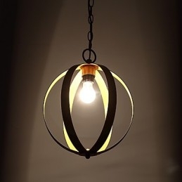 Loft Metall Amerikansk Industriell Stil Målning Färg Europeisk Ljuskrona Lampa Inomhus Dekorera Hängande Lampa