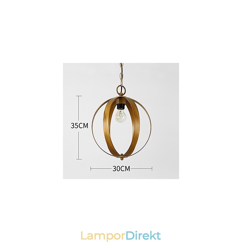 Loft Metall Amerikansk Industriell Stil Målning Färg Europeisk Ljuskrona Lampa Inomhus Dekorera Hängande Lampa