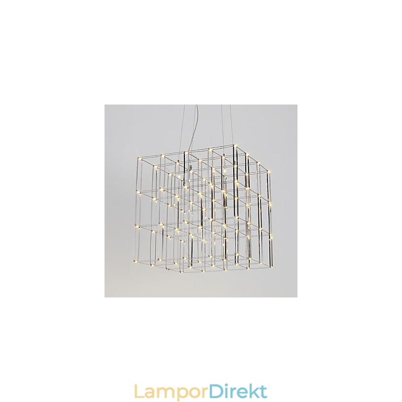 Modern Ljuskrona Ljus Rostfritt Stål Lampa Loft Belysning