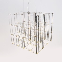 Modern Ljuskrona Ljus Rostfritt Stål Lampa Loft Belysning