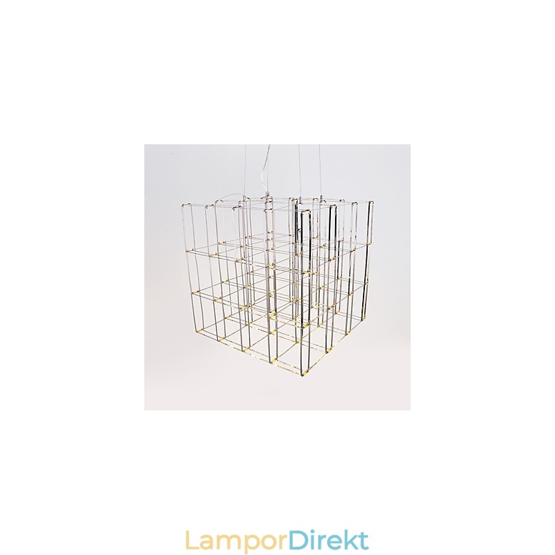 Modern Ljuskrona Ljus Rostfritt Stål Lampa Loft Belysning