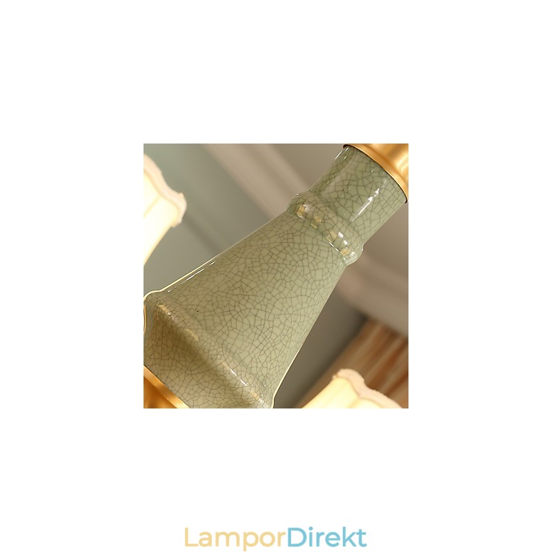 All Koppar Ljuskrona Jade Dekorativ Ljuskrona Kp8
