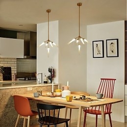 5 Ljus Mini Stil Personlig Modern Modern Ljuskrona