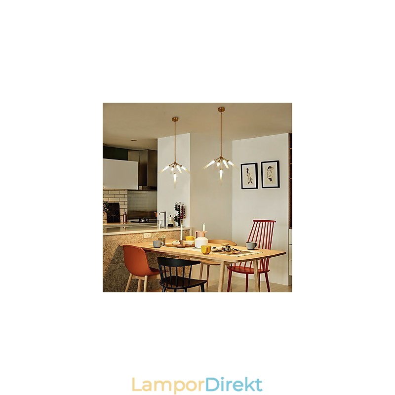 5 Ljus Mini Stil Personlig Modern Modern Ljuskrona