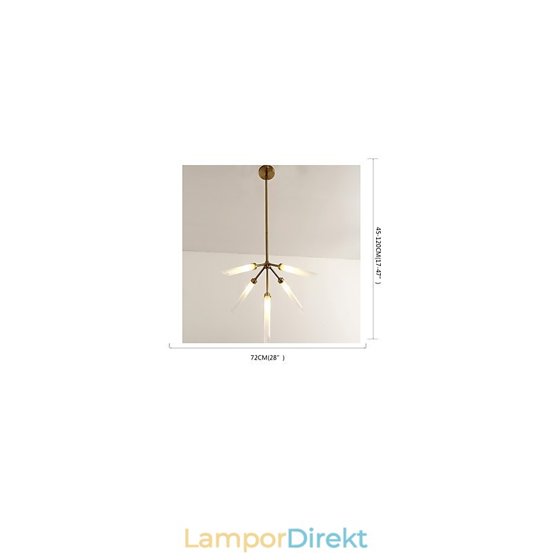 5 Ljus Mini Stil Personlig Modern Modern Ljuskrona