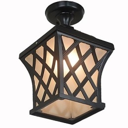 Landsbygdslampa Amerikansk Trädgård Uteplatsdörr Utomhus Vattentät Druvdroppslampa