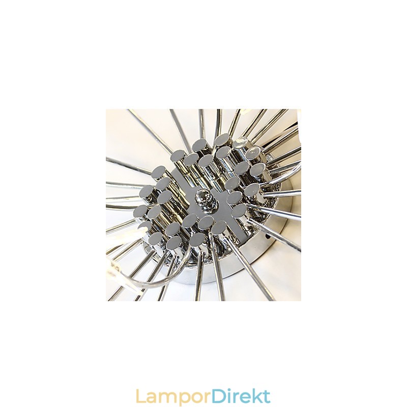Modern Och Modern Kromfunktion För Minidesigners Ljuskrona För Barn I Metall